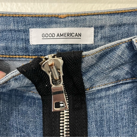 Good American Exposed Zipper Good Waist - Picture 3 of 7